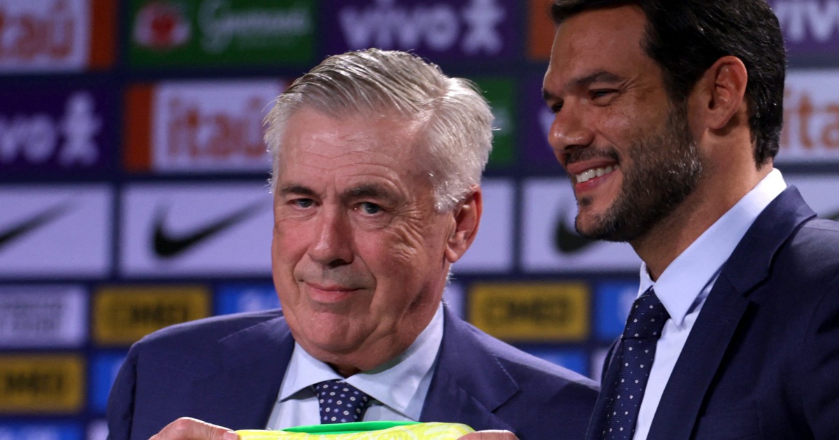 Chương mới của HLV Ancelotti ở đội tuyển Brazil: Vô địch World Cup 2026