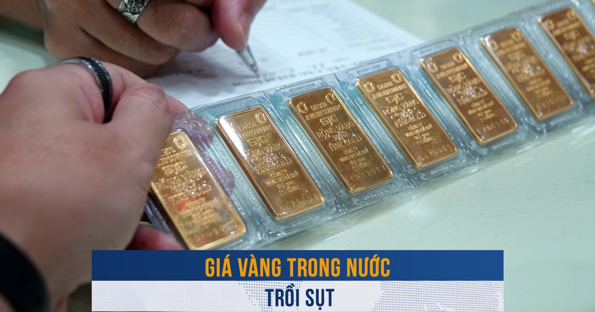 Biến động vàng ngày 28.5: Giá vàng trong nước trồi sụt, vẫn cao hơn thế giới chục triệu