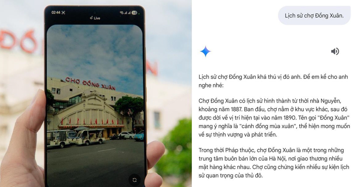 Trải nghiệm khám phá Hà Nội bằng Gemini Live trên Galaxy S25 Series
