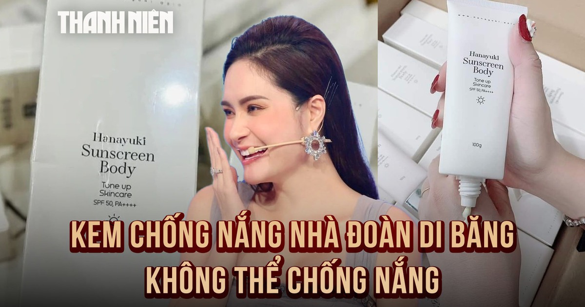 Đoàn Di Băng từng giới thiệu kem chống nắng Hanayuki thế nào?
