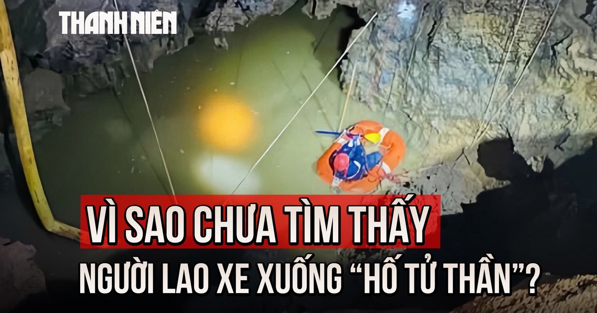 Nỗ lực tìm kiếm người mất tích dưới 'hố tử thần': Chuyên gia địa chất nói gì?