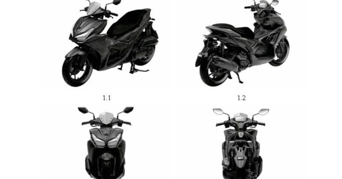 Yamaha NVX mới đăng ký bản quyền thiết kế, sắp gia nhập thị trường Việt Nam?