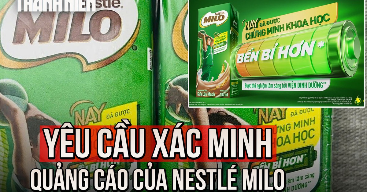 Vụ quảng cáo sản phẩm Nestlé Milo: Chuyển hồ sơ qua cơ quan công an