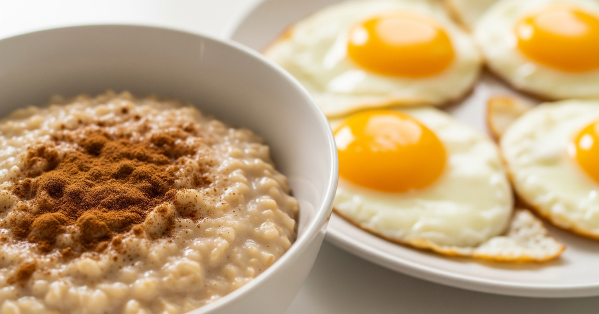 Ăn sáng: Trứng và yến mạch, loại nào tốt hơn?
