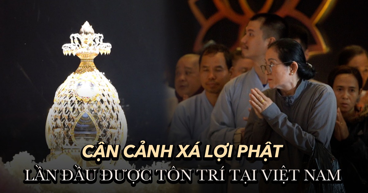 Người dân xúc động chiêm bái xá lợi Phật: ‘Cảm giác gần Đức Phật hơn’