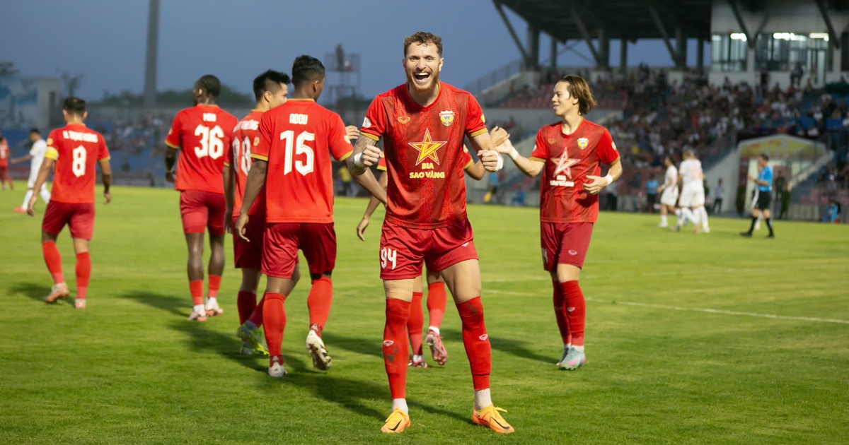 Bảng xếp hạng V-League mới nhất: HAGL bất ngờ lọt tốp 9, Đà Nẵng ở vị trí buồn lắm