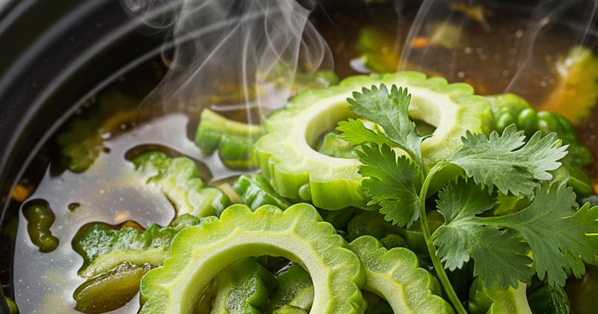 Ăn khổ qua có mát gan không?