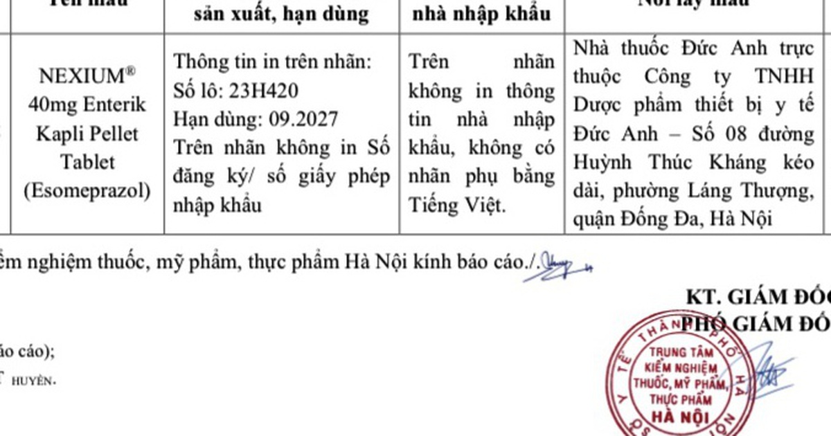 Hà Nội phát hiện 7 mẫu thuốc không rõ nguồn gốc