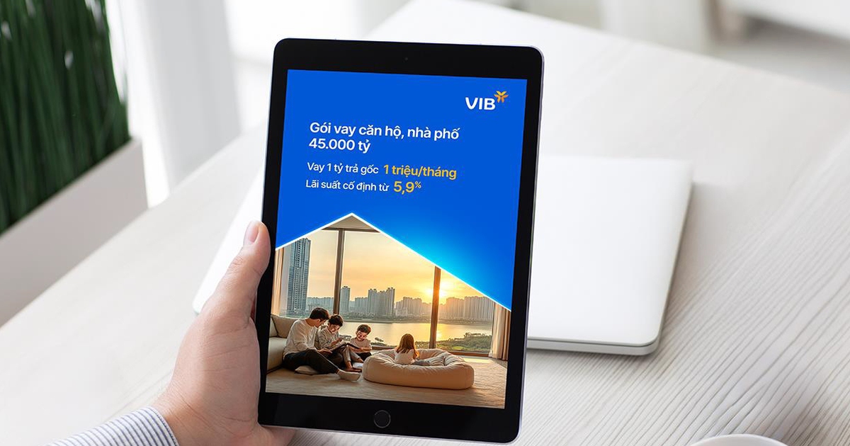 Mục tiêu trong tầm tay với gói vay mua căn hộ, nhà phố từ VIB