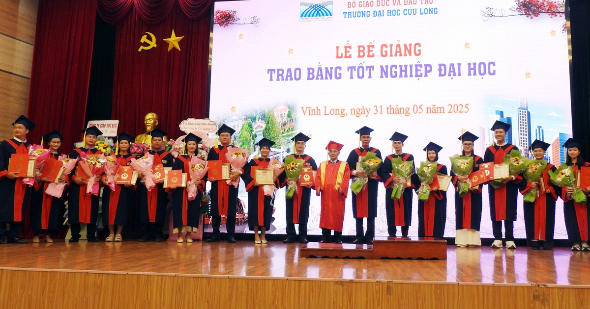 Trường ĐH Cửu Long đã đào tạo hơn 38.000 cử nhân, kỹ sư, gần 1.200 thạc sĩ
