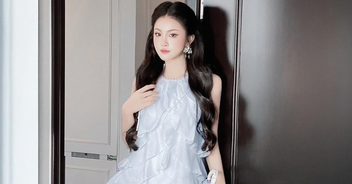 Bồng bềnh cùng những chi tiết bèo nhún điệu đà