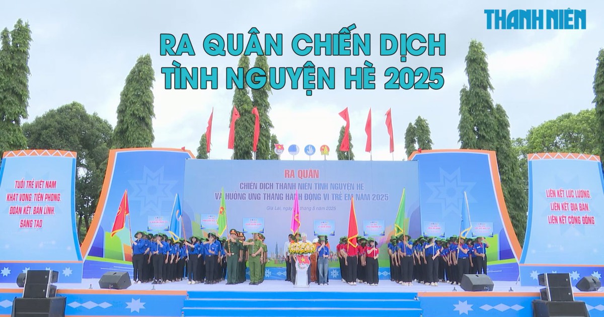 Lễ ra quân Chiến dịch Thanh niên tình nguyện hè 2025