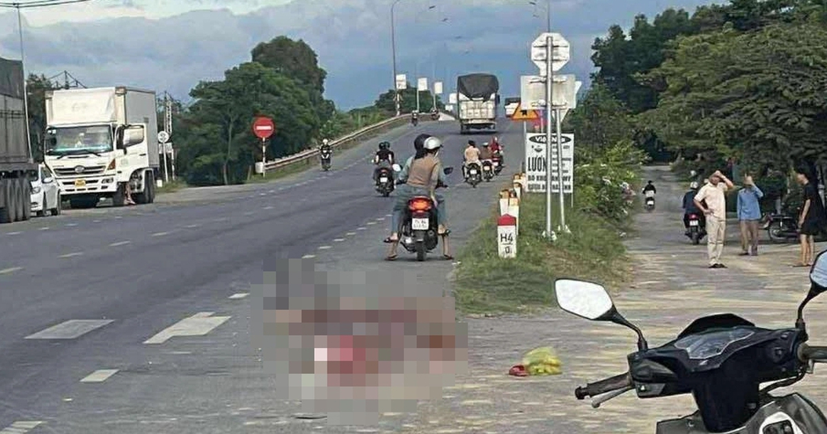 Quảng Trị: Truy tìm phương tiện rời khỏi hiện trường vụ tai nạn chết người