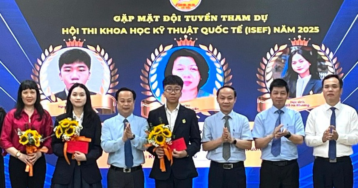 Một dự án của học sinh Hà Nội dự thi khoa học kỹ thuật quốc tế