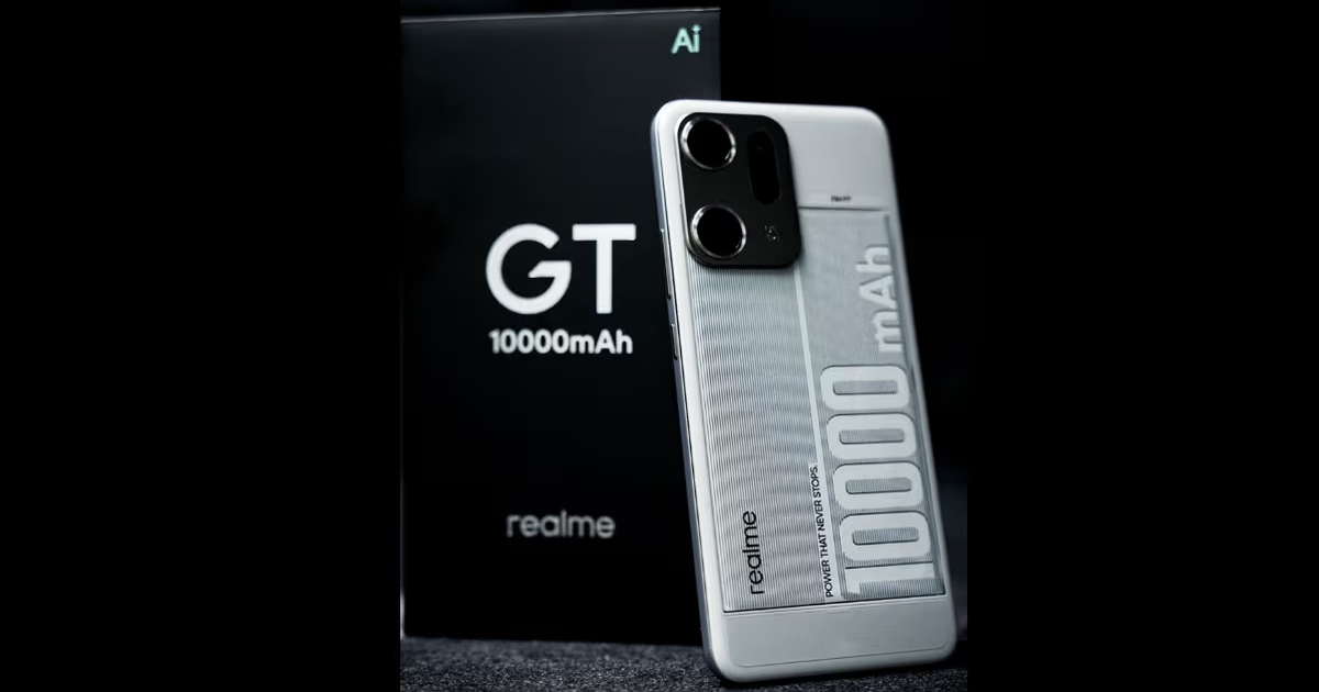 Realme hé lộ smartphone pin siêu khủng 10.000 mAh