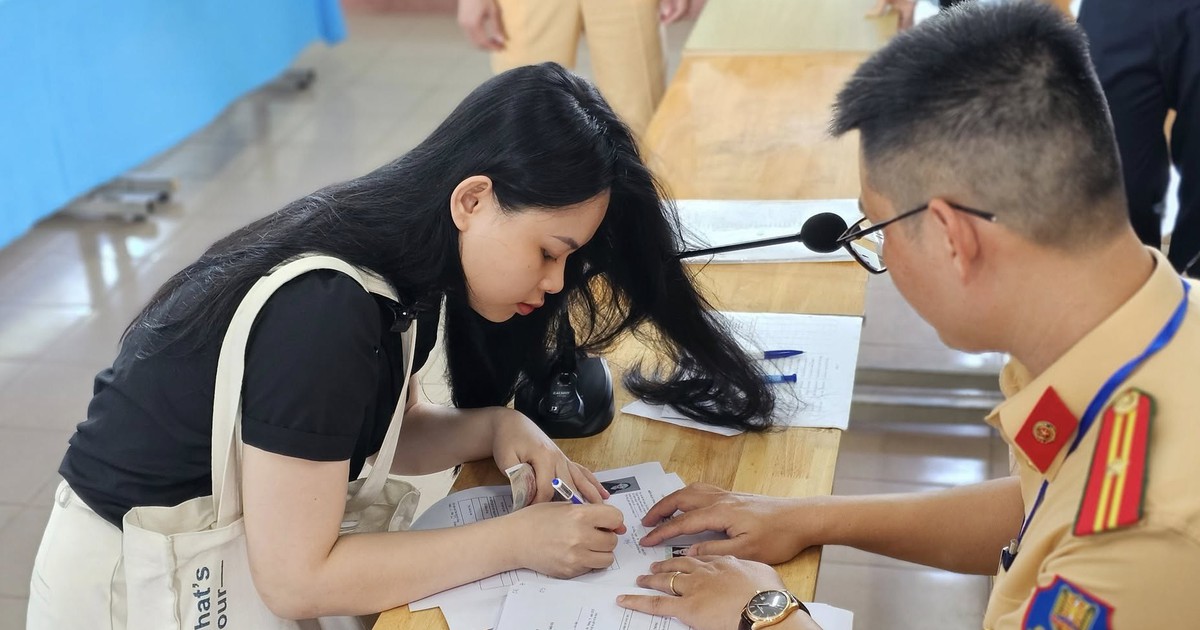 CSGT Đà Nẵng tổ chức sát hạch lái xe, đẩy nhanh giải quyết hồ sơ tồn đọng