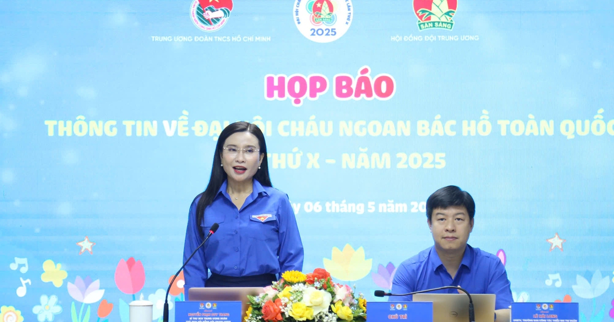Đại hội Cháu ngoan Bác Hồ lần thứ X có nhiều điểm mới