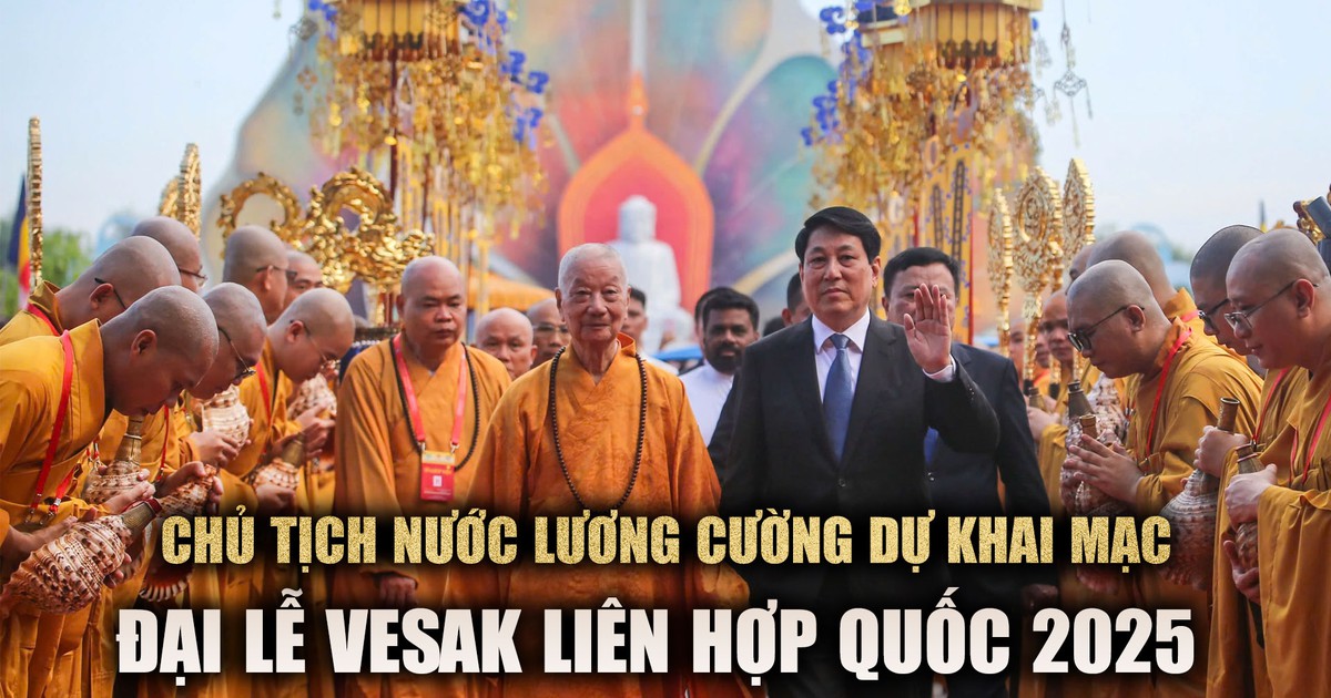 Dấu ấn lễ khai mạc đại lễ Vesak 2025: Đoàn kết vì hòa bình và phát triển bền vững