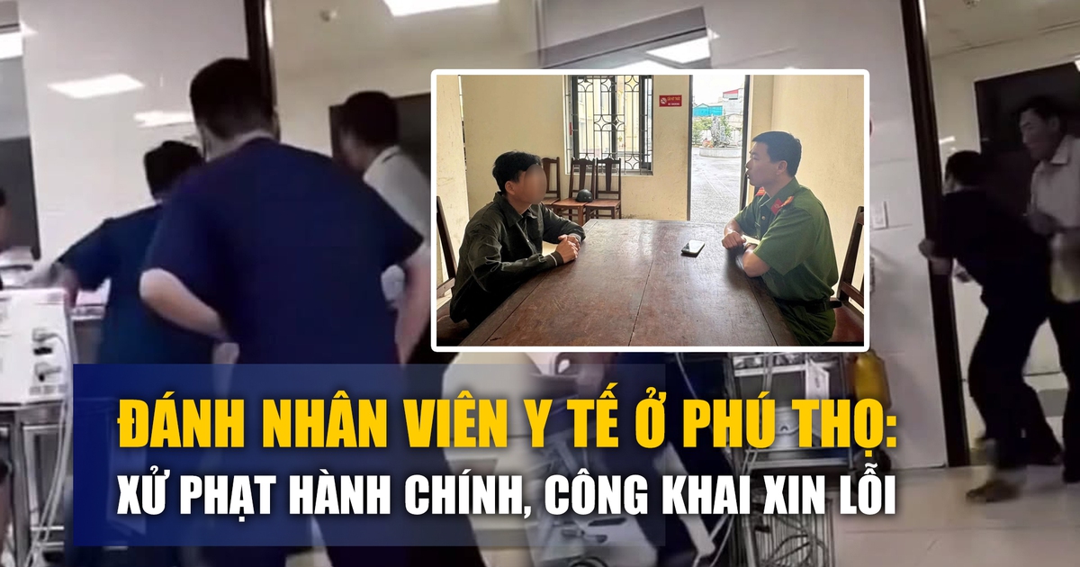 Lời xin lỗi của người đàn ông lao vào đánh nhân viên y tế đang cấp cứu con mình