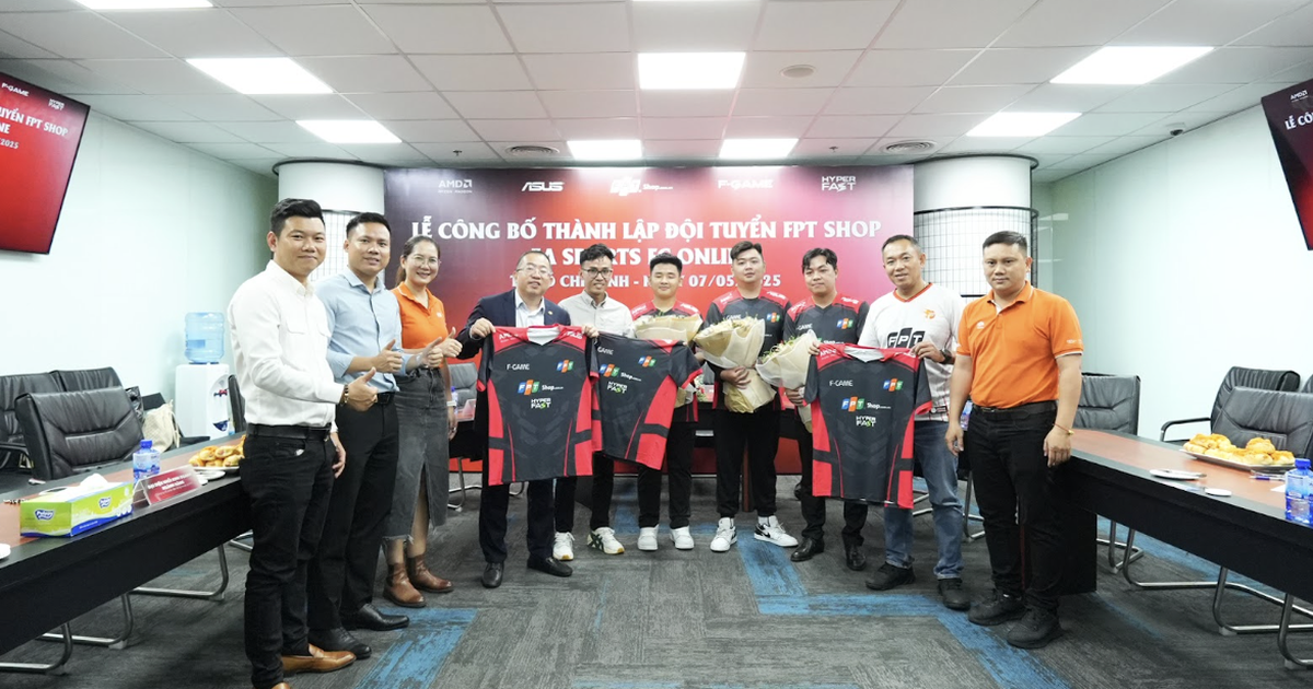 FPT Shop ra mắt đội tuyển eSports chuyên nghiệp