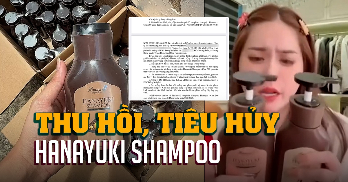 Đoàn Di Băng nói gì trong quảng cáo về dầu gội Hanayuki vừa bị thu hồi, tiêu hủy?