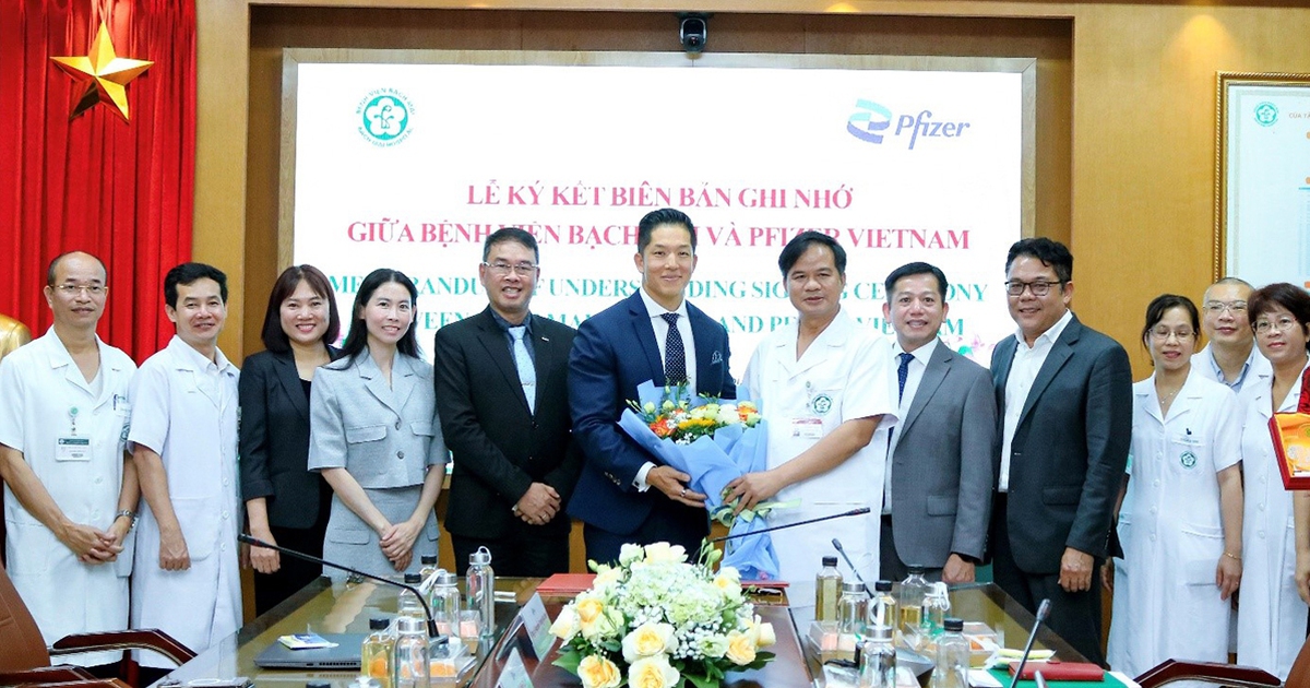 Pfizer Việt Nam & Bệnh viện Bạch Mai Chung Tay Nâng Cao Chất Lượng Chăm Sóc Sức Khỏe