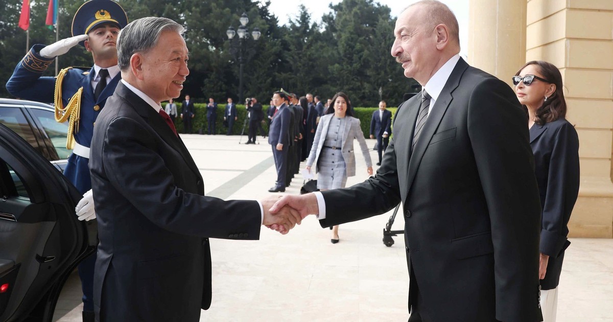 Lễ đón Tổng Bí thư Tô Lâm và phu nhân thăm cấp nhà nước Azerbaijan