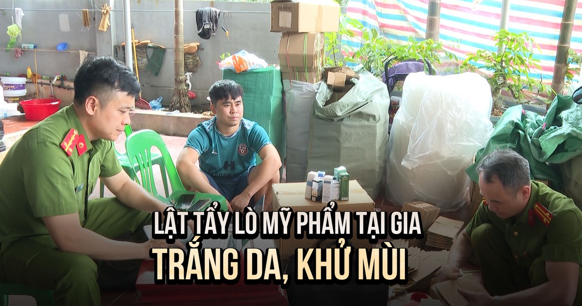 Lật tẩy 'lò' mỹ phẩm bán hơn 100.000 đơn: Phèn chua, dung dịch lạ sản xuất tại gia