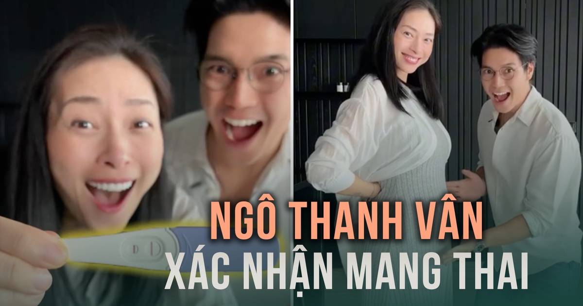 Diễn viên Ngô Thanh Vân mang thai con đầu lòng ở tuổi 46