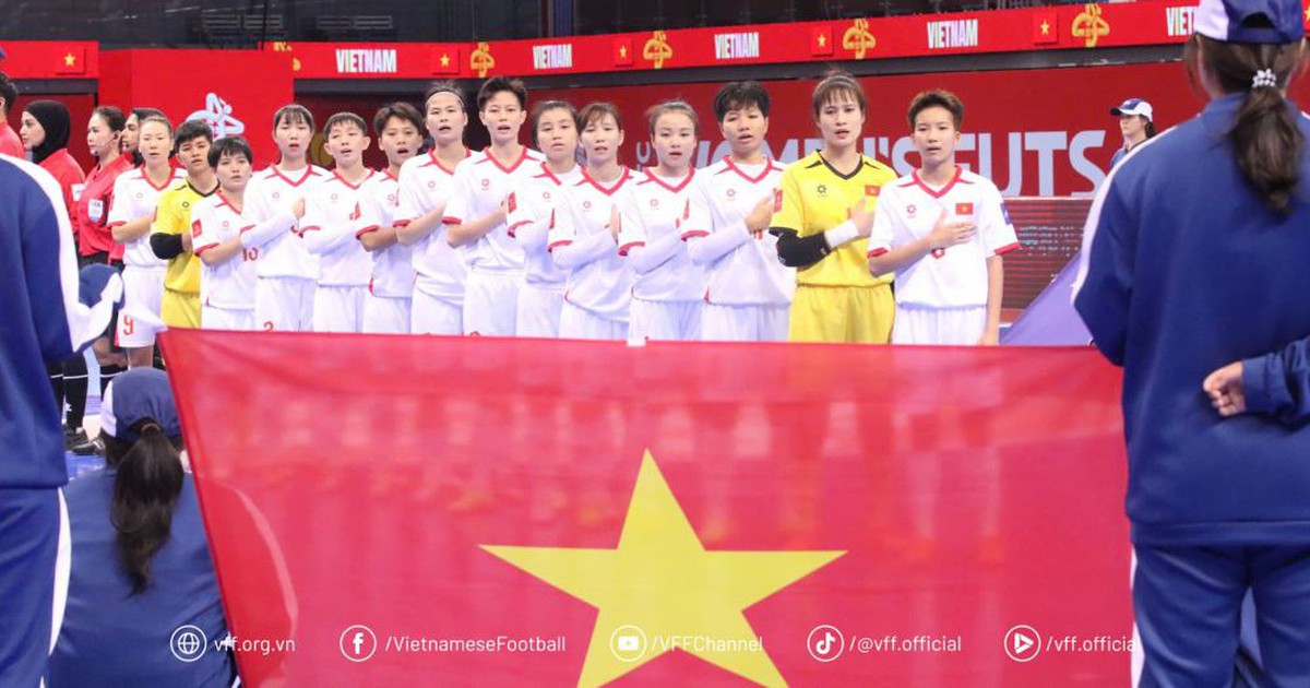 Bảng xếp hạng futsal nữ châu Á mới nhất: Việt Nam vẫn nhất bảng, xếp trên ĐKVĐ Iran