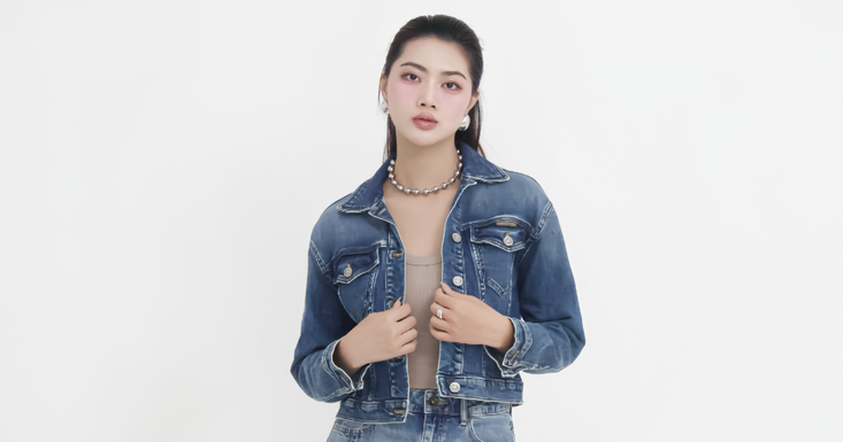 Thể hiện chất riêng với áo khoác denim hiện đại