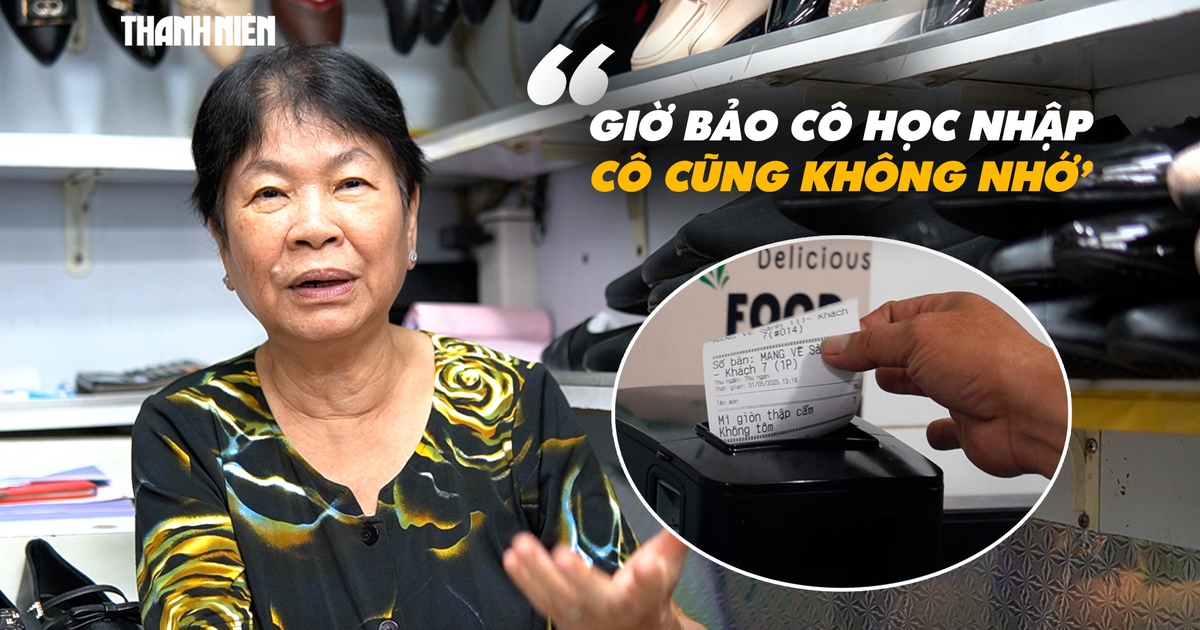 Bỏ thuế khoán, U.80 bắt đầu học dùng máy tính tiền, xuất hóa đơn