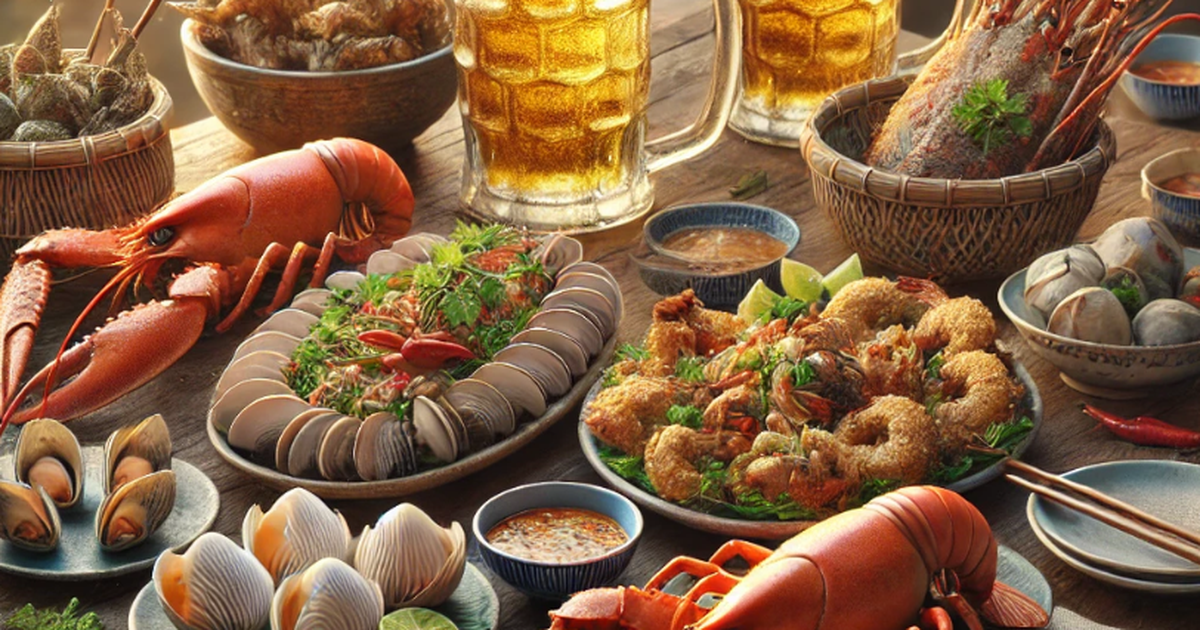 Alo bác sĩ nghe: Uống bia ăn nhiều hải sản có bị gout?
