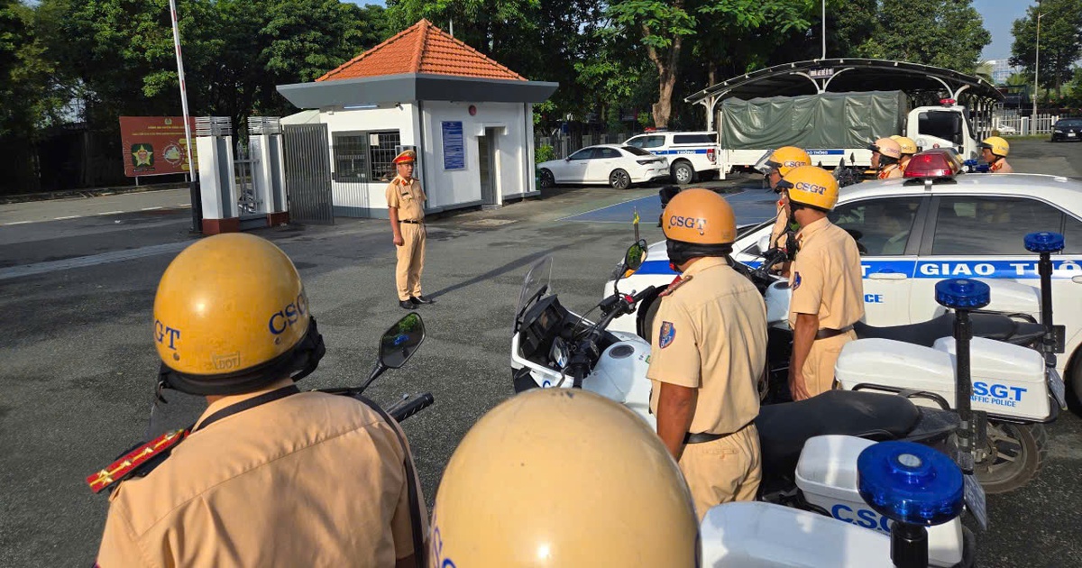 CSGT TP.HCM ra quân cao điểm hè 2025: Xử phạt nghiêm các lỗi này