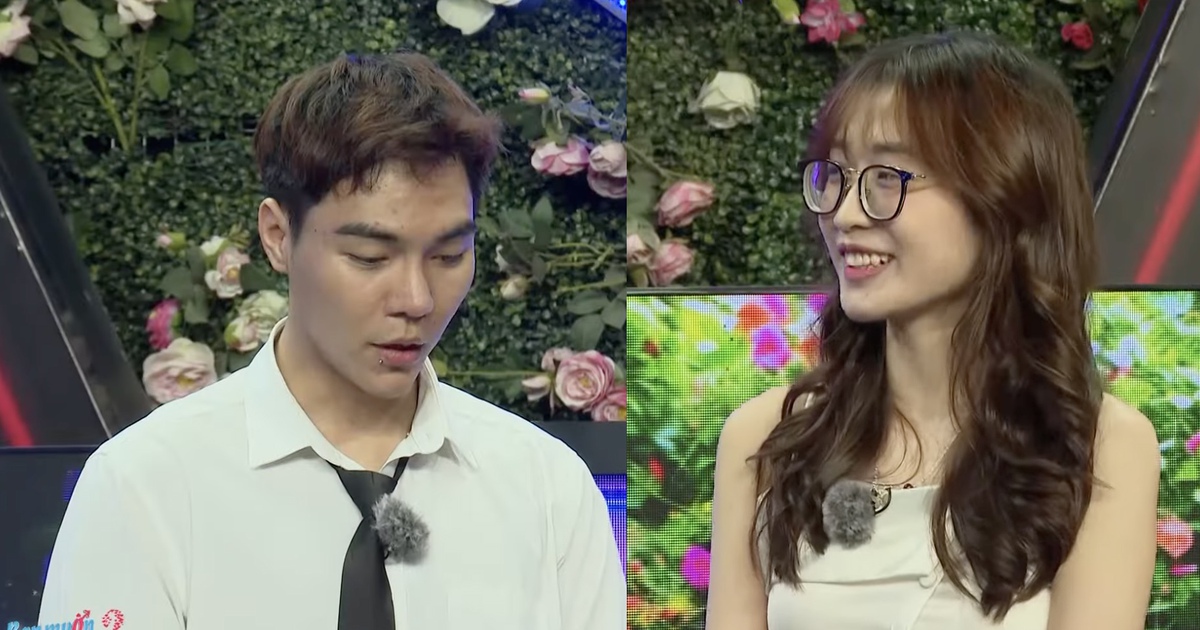 Nữ nhân viên ngân hàng xinh đẹp bị chàng trai từ chối trên show hẹn hò