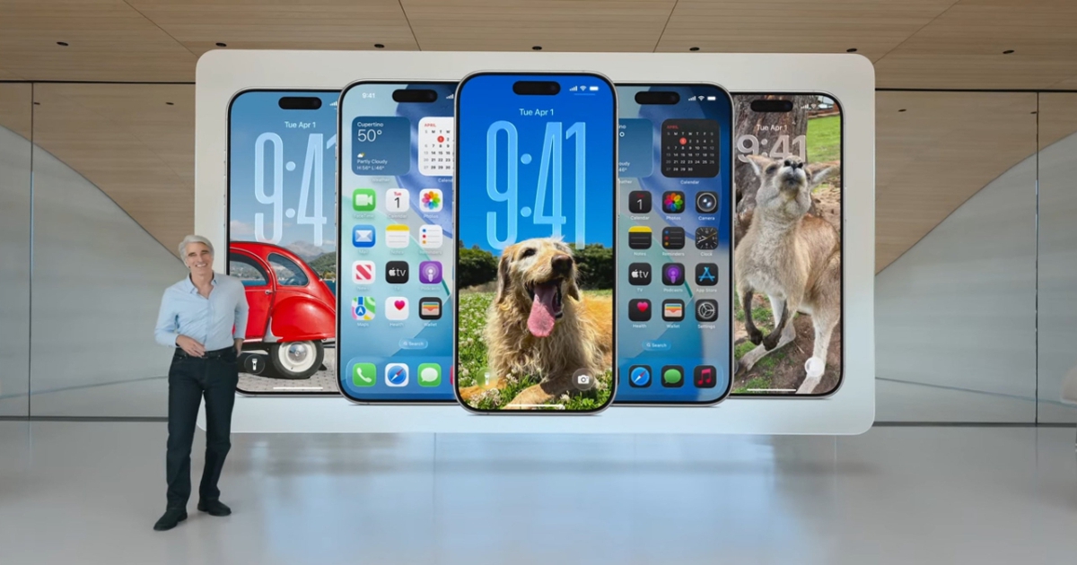 iOS 26 ra mắt với thiết kế đầy lôi cuốn
