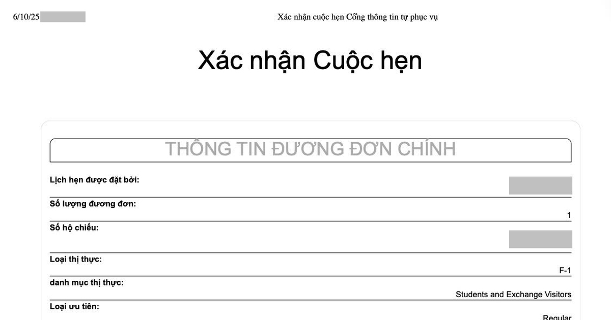 Mỹ cấp rồi lại hủy lịch phỏng vấn visa du học của người Việt