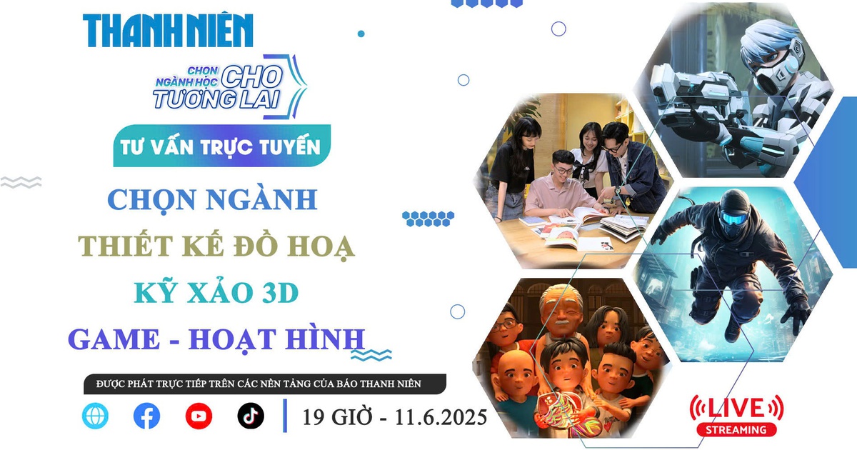 Tư vấn trực tuyến: Chọn ngành Thiết kế đồ họa - Kỹ xảo 3D - Game - Hoạt hình