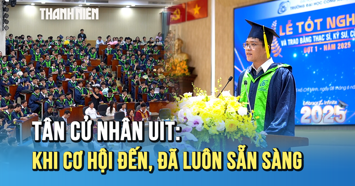 Hành trình chạm đến ước mơ của những tân cử nhân xuất sắc UIT