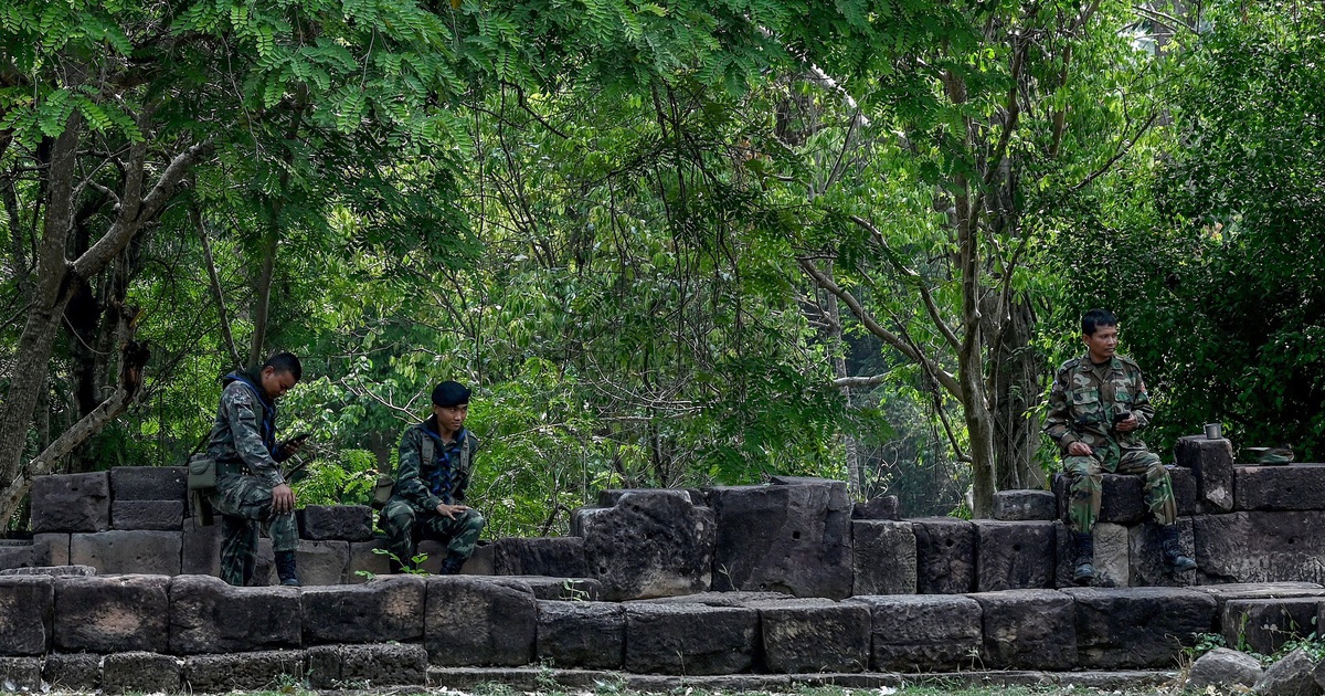L&atilde;nh đạo Th&aacute;i Lan, Campuchia đối thoại về bi&ecirc;n giới