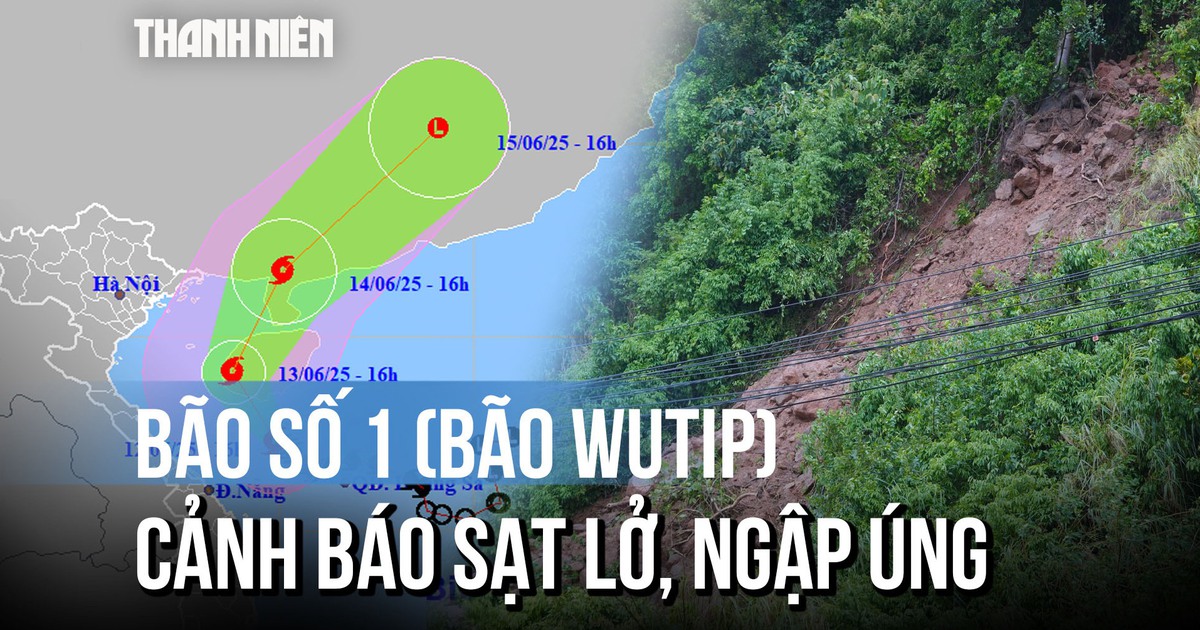 Ảnh hưởng bão số 1 (bão Wutip): Nguy cơ sạt lở và ngập úng đô thị