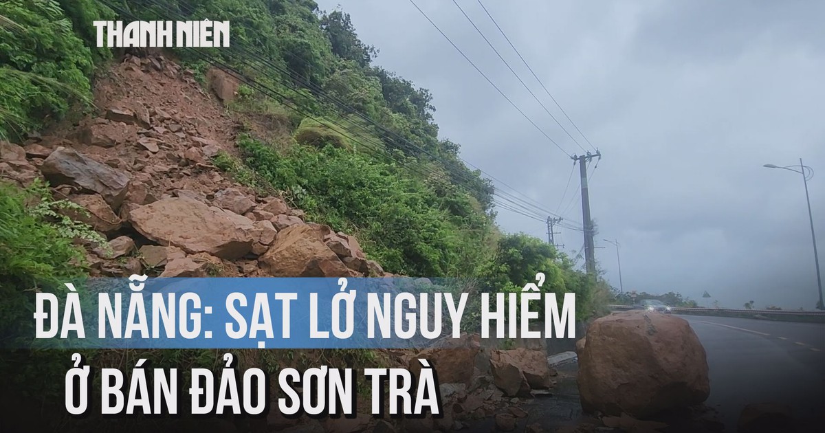 Bão số 1 gây mưa lớn, xuất hiện nhiều điểm sạt lở nguy hiểm