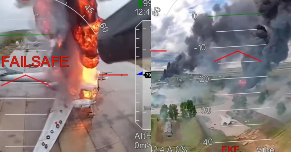 Ukraine tung video mới về chiến dịch UAV đánh không quân chiến lược Nga