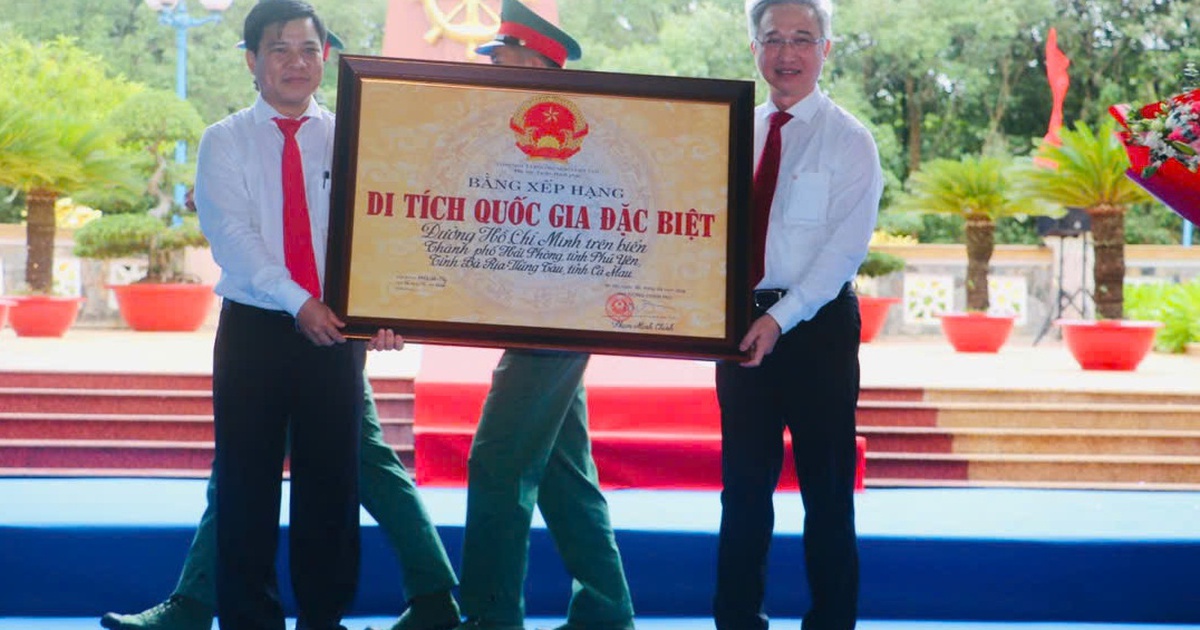 Bến Lộc An - đường Hồ Chí Minh trên biển là di tích quốc gia đặc biệt