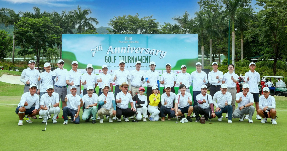 Giải golf từ thiện mua sách cho trẻ em vùng nông thôn