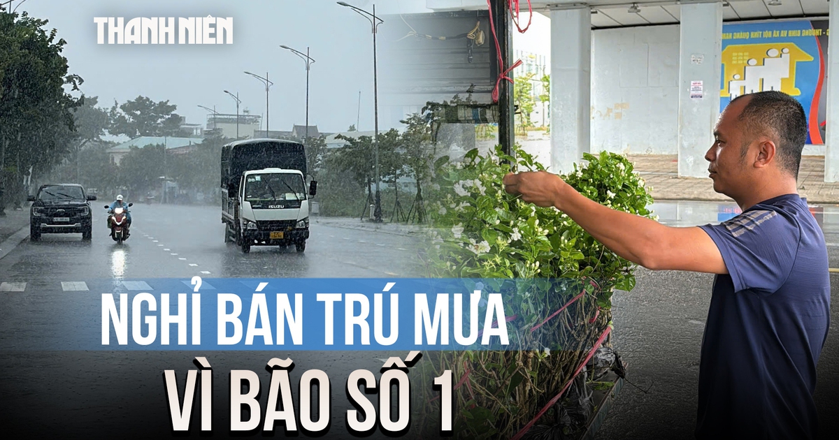 Bão số 1 gây mưa lớn ở Quảng Nam, tiểu thương phải ‘nghỉ bán về trú mưa’ Bão số 1 gây mưa lớn ở Quảng Nam, tiểu thương phải ‘nghỉ bán về trú mưa’
