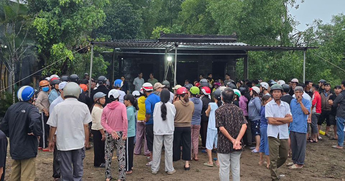 TP.Huế: Bắt cá ngoài đồng, 2 anh em đuối nước tử vong