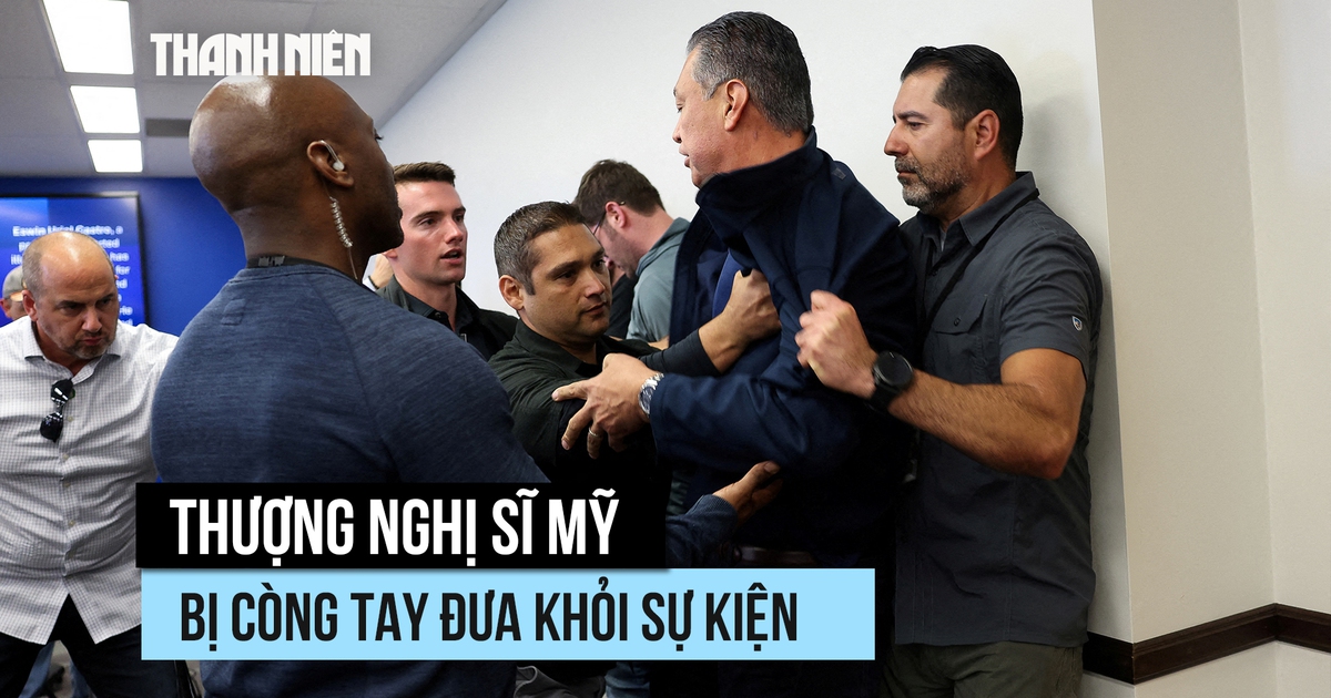 Thượng nghị sĩ Mỹ bị khống chế, còng tay khi chất vấn bộ trưởng