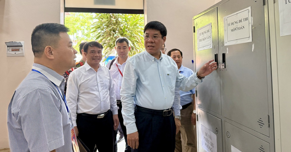 Đề thi, chấm thi tốt nghiệp THPT khi đã sáp nhập tỉnh sẽ ra sao?