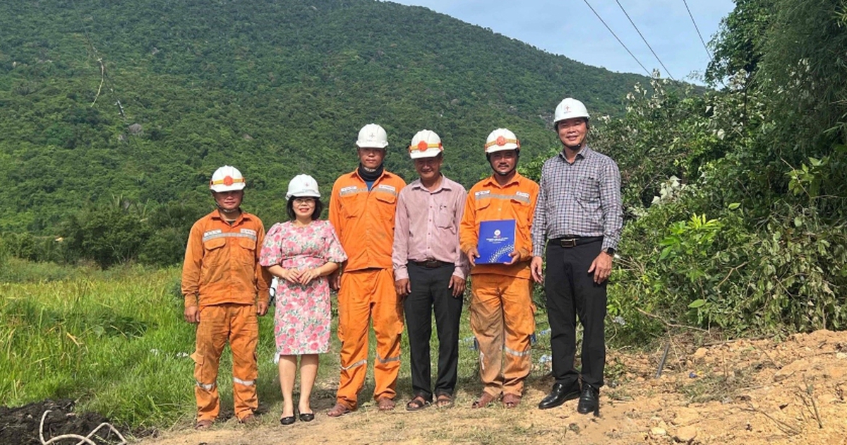 PC Phú Yên: Thăm hỏi, động viên lực lượng xử lý sự cố sau bão số 1
